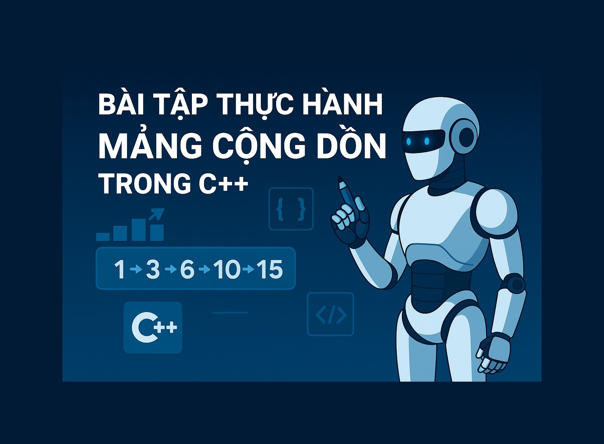 Bài 17.5: Bài tập thực hành mảng cộng dồn trong C++