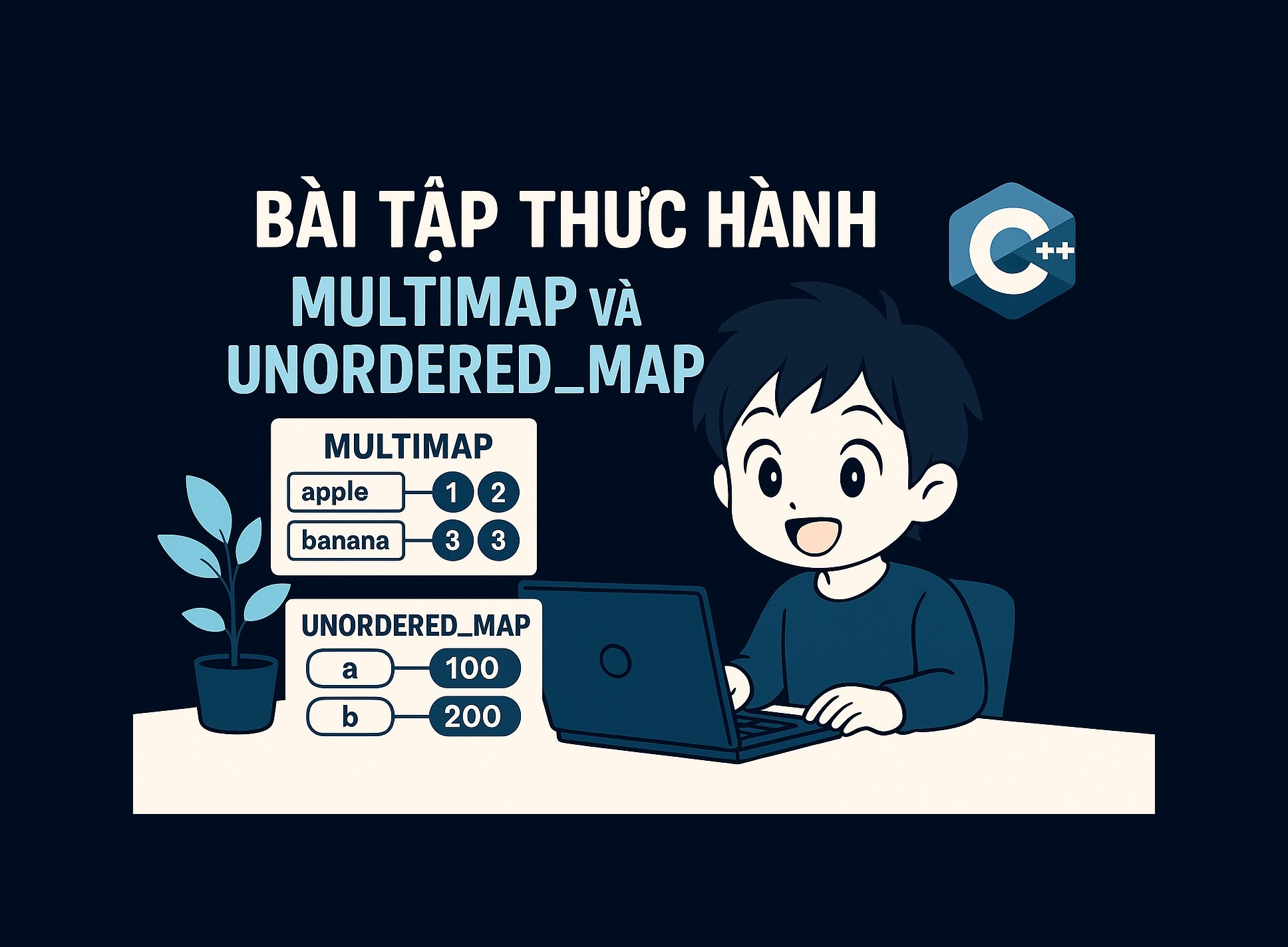 Bài 19.2: Multimap và Unordered_map trong C++