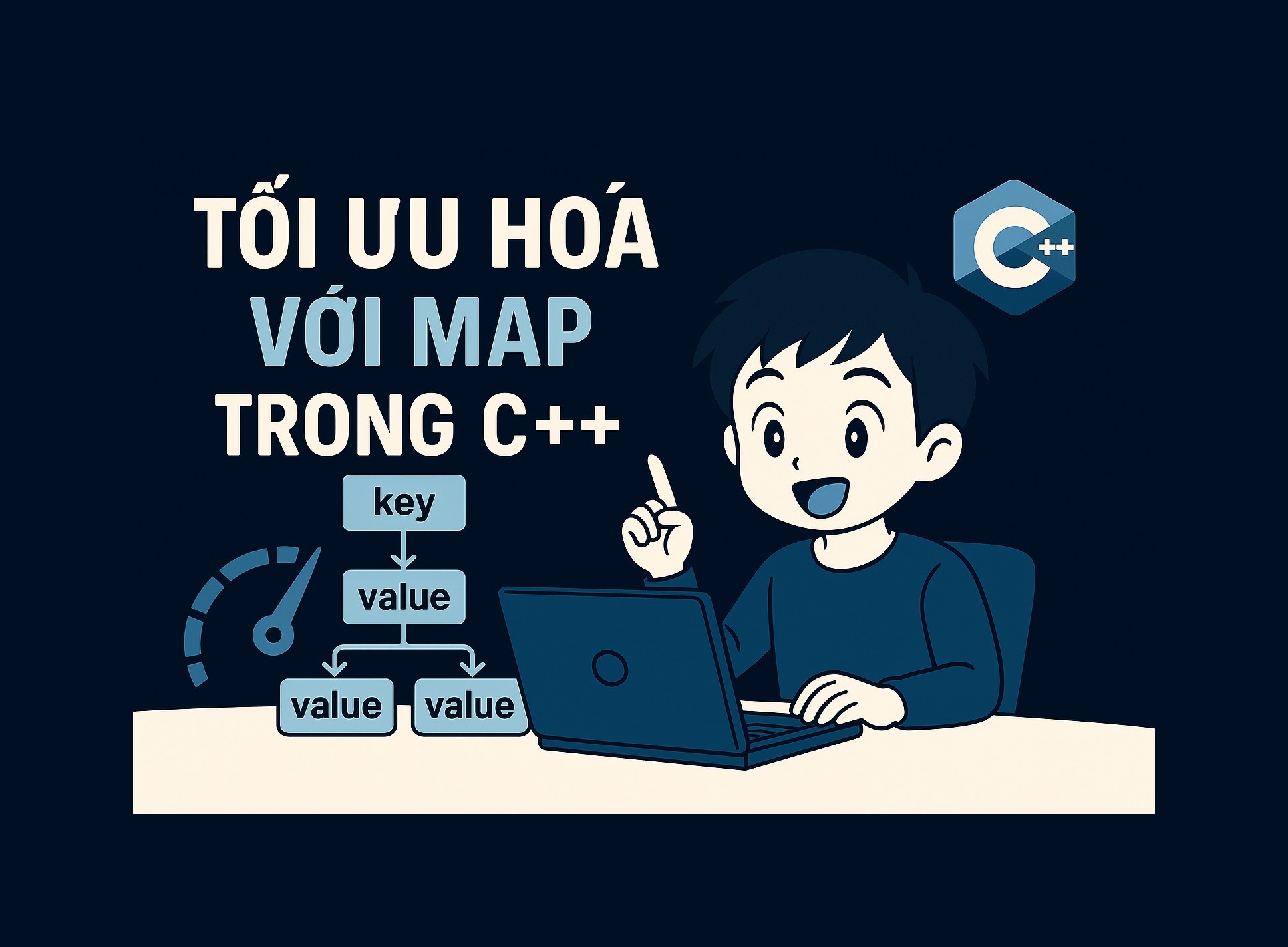 Bài 19.4: Tối ưu hóa với Map trong C++