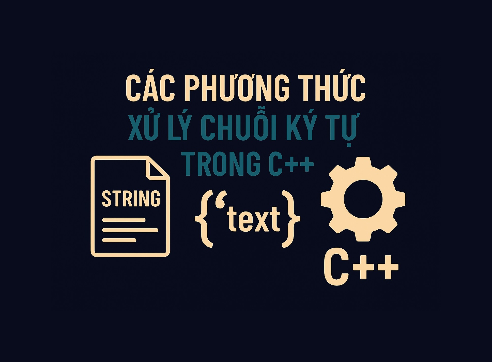 Bài 28.2: Các phương thức xử lý chuỗi ký tự trong C++