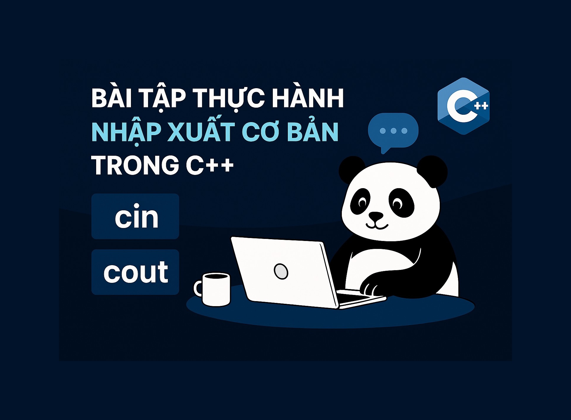 Bài 3.1: Bài tập thực hành nhập xuất cơ bản trong C++