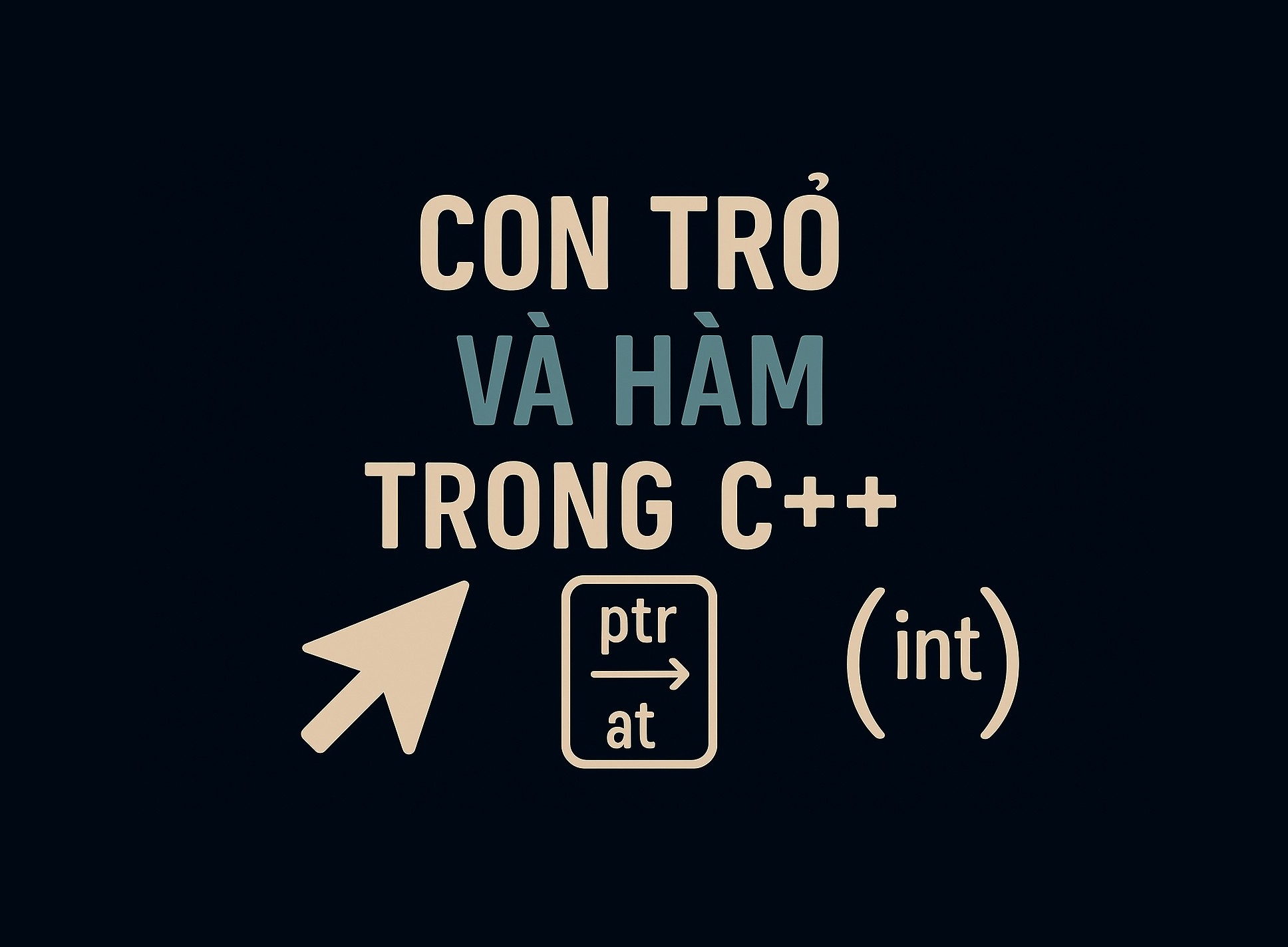 Bài 31.3: Con trỏ và hàm trong C++