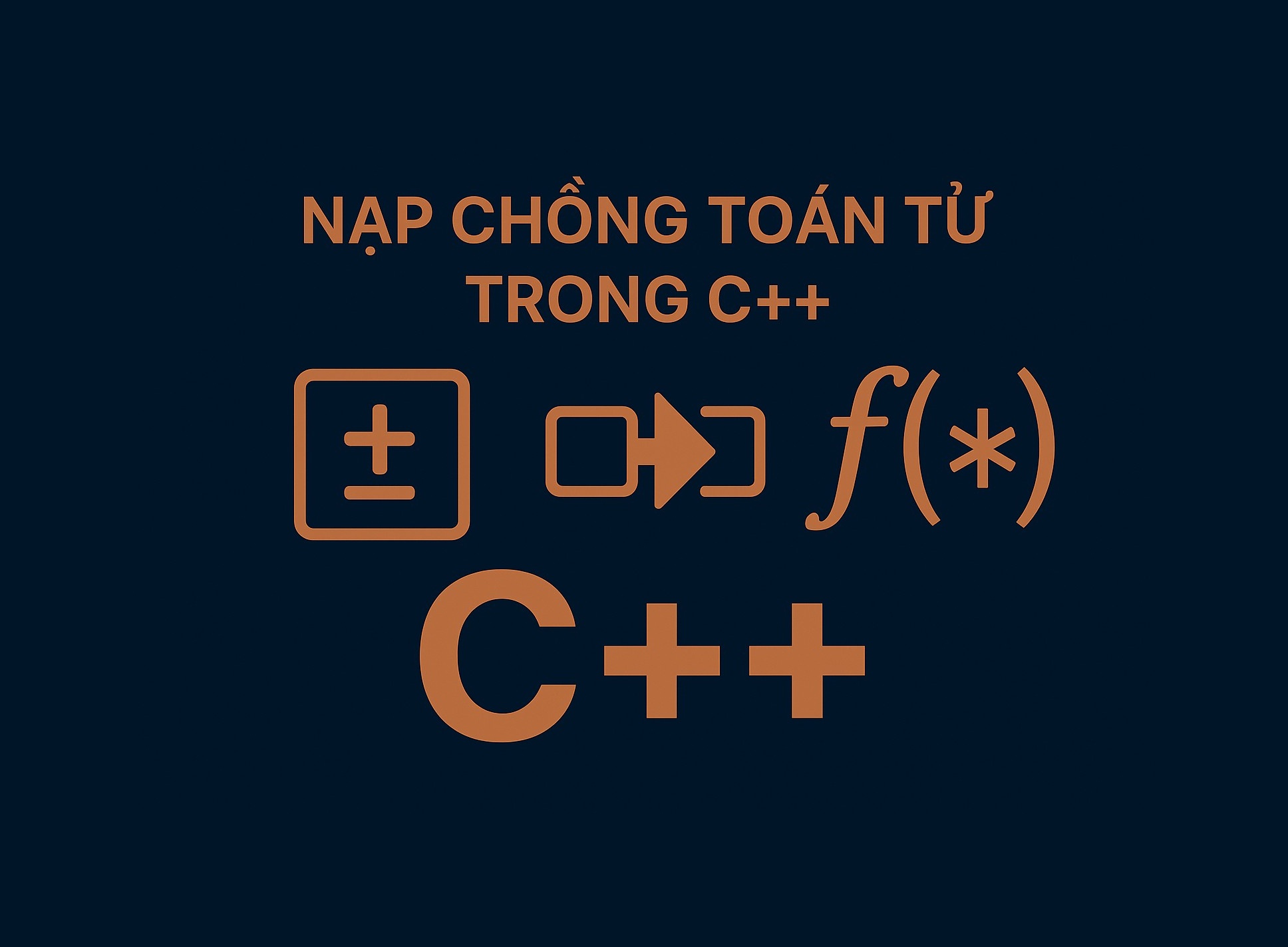 Bài 35.3: Nạp chồng toán tử trong C++