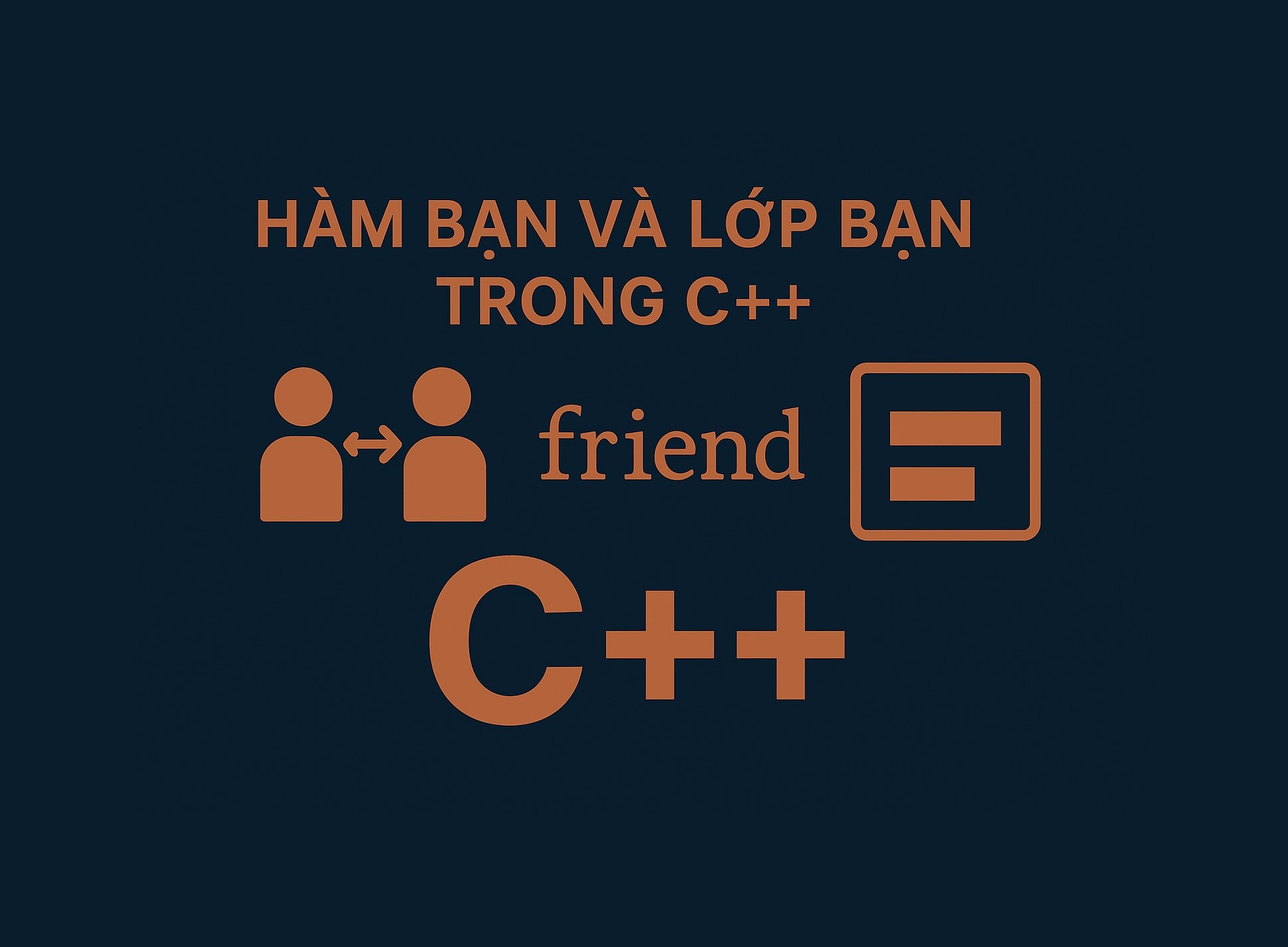 Bài 35.4: Hàm bạn và lớp bạn trong C++
