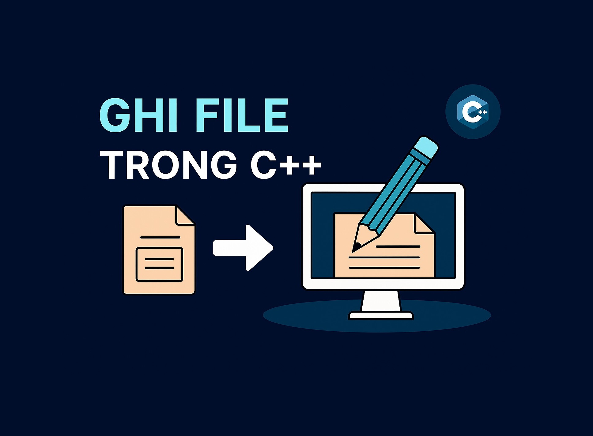 Bài 37.3: Ghi file trong C++