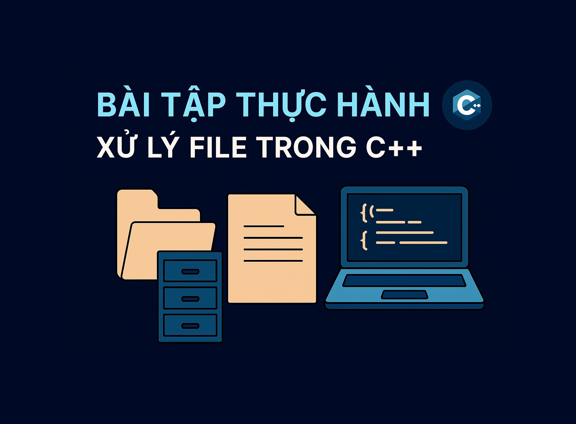 Bài 37.5: Bài tập thực hành xử lý file trong C++