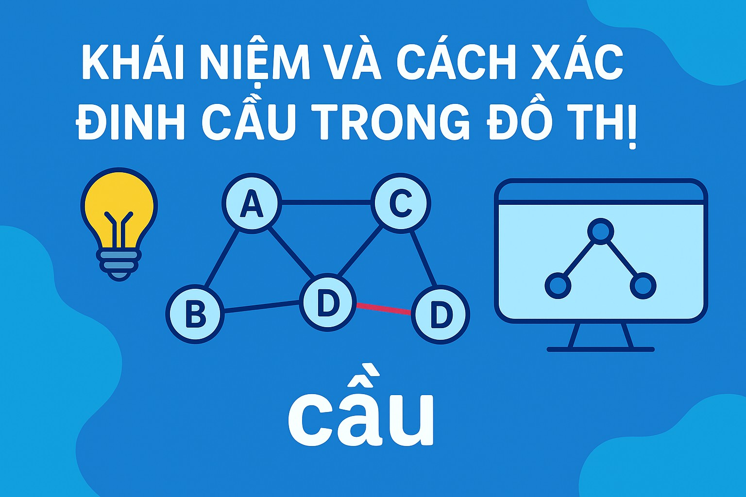 Bài 21.1. Khái niệm và cách xác định cầu trong đồ thị