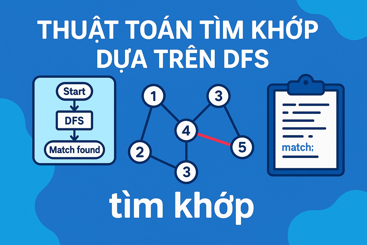 Bài 21.4: Thuật toán tìm khớp dựa trên DFS