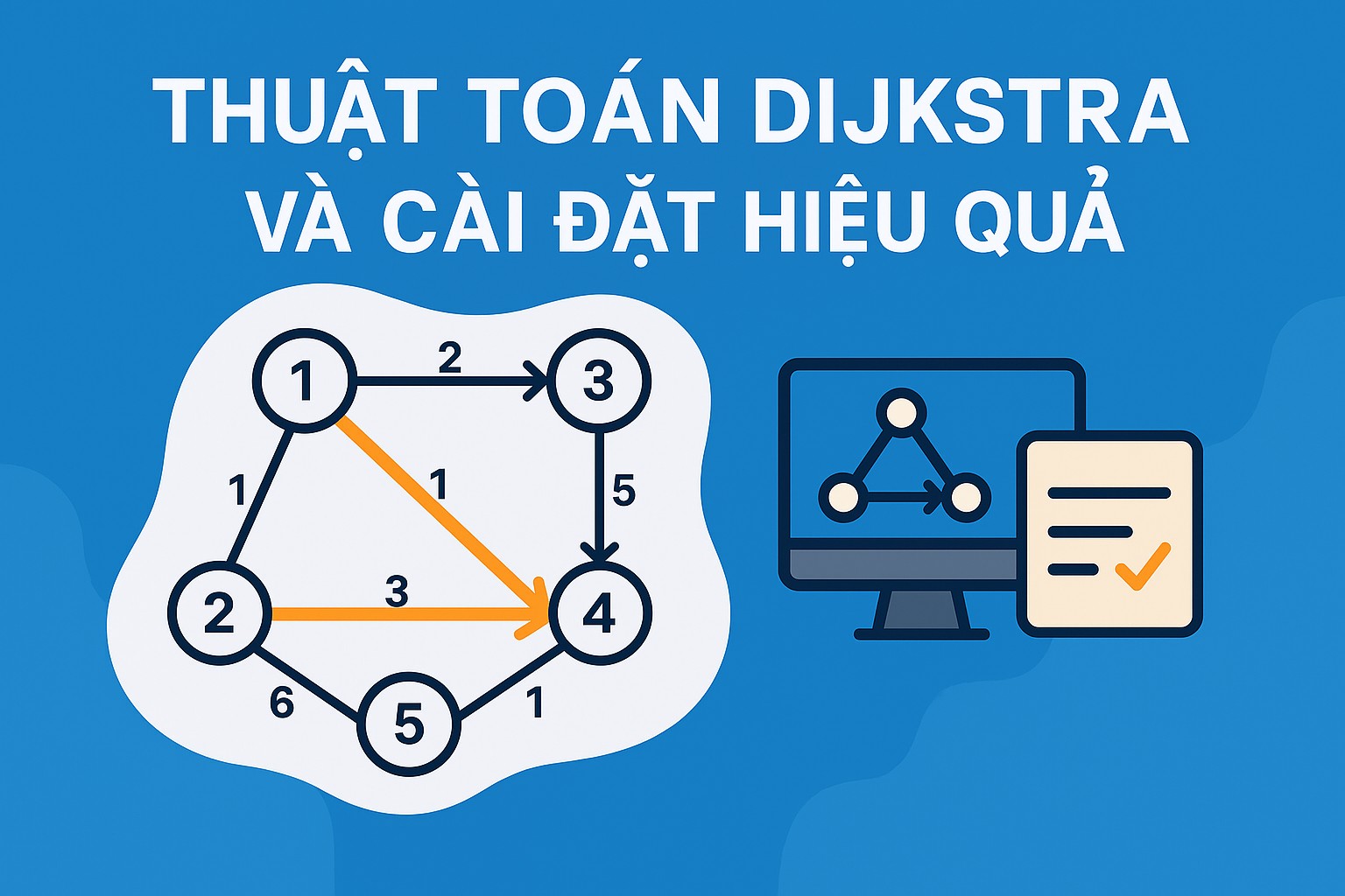 Bài 22.2: Thuật toán Dijkstra và cài đặt hiệu quả
