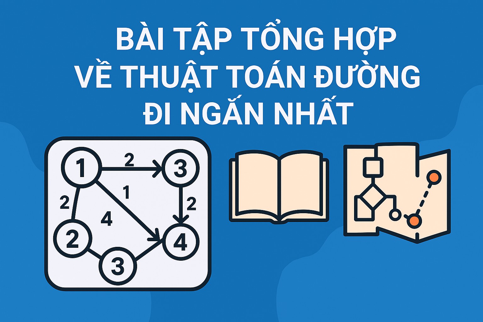 Bài 22.5. Bài tập tổng hợp về thuật toán đường đi ngắn nhất