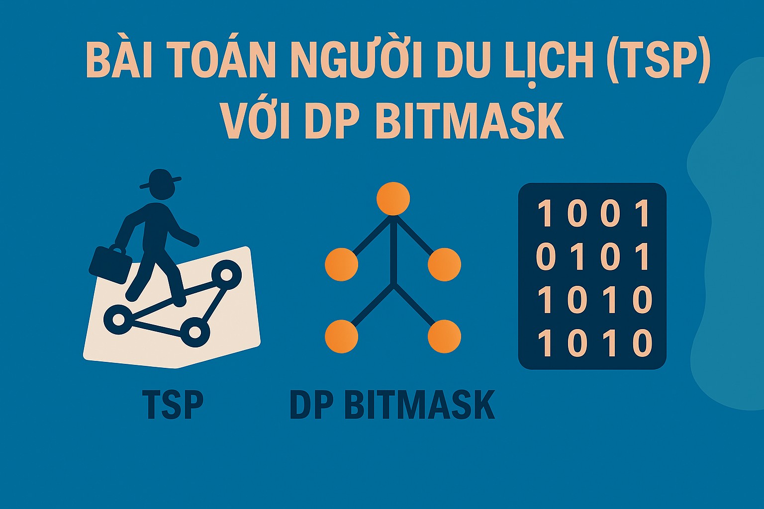 Bài 28.2: Bài toán người du lịch (TSP) với DP Bitmask