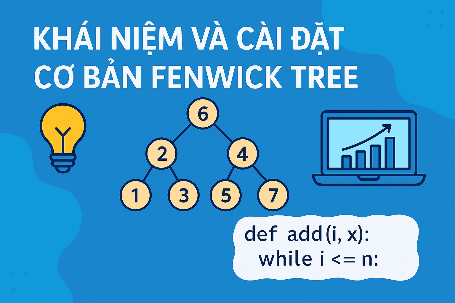 Bài 31.1. Khái niệm và cài đặt cơ bản Fenwick Tree