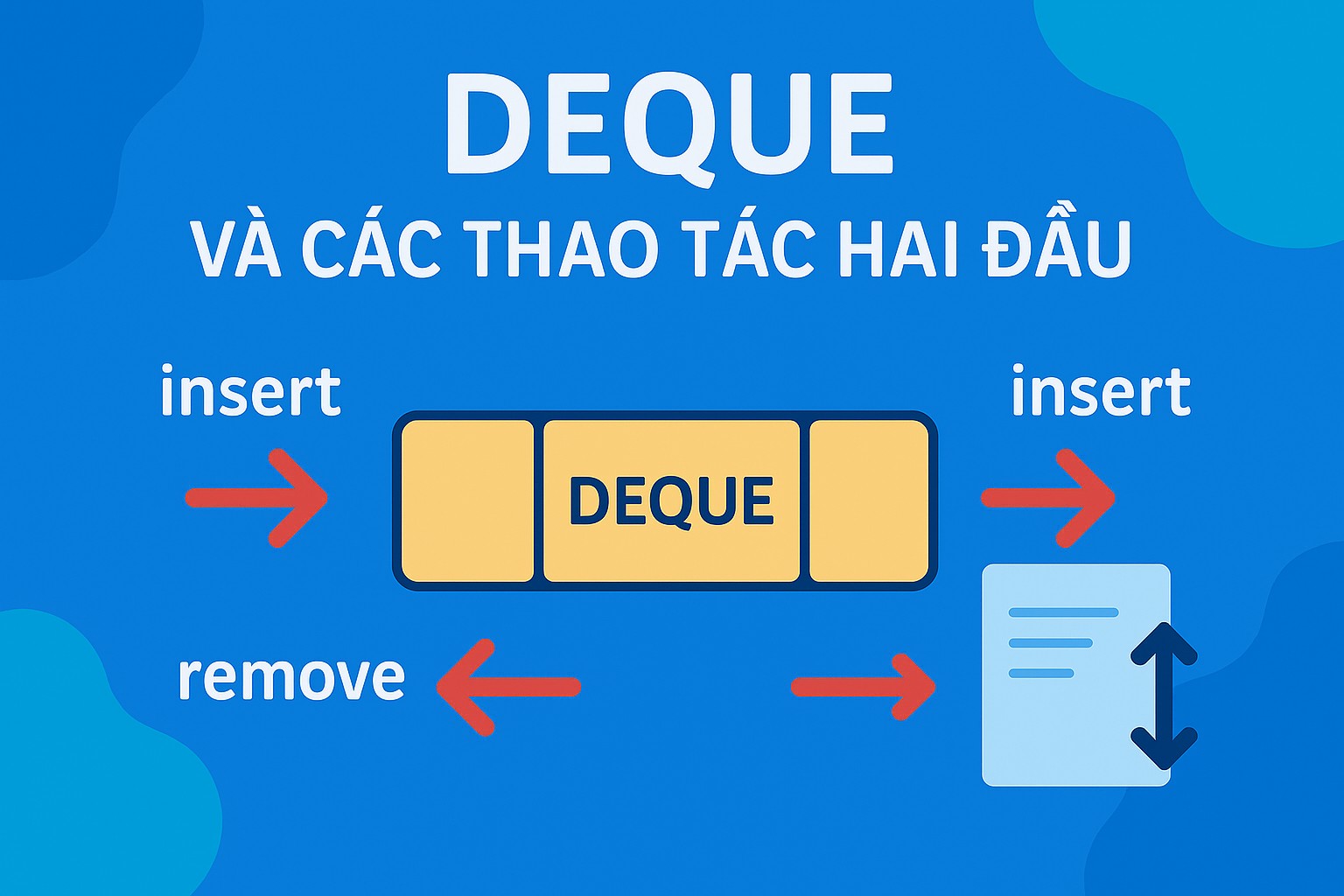 Bài 7.3: Deque và các thao tác hai đầu