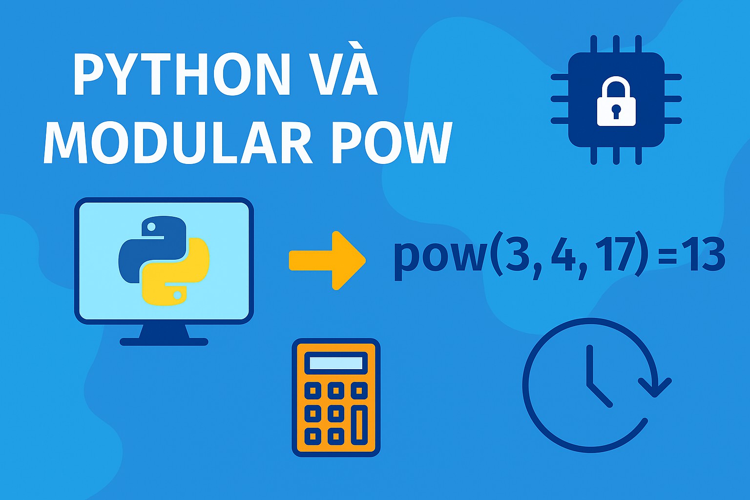 Bài 16.3. Python và modular pow