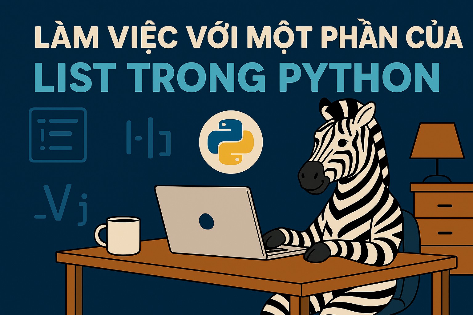 Bài 3.12. Làm việc với một phần của List trong Python