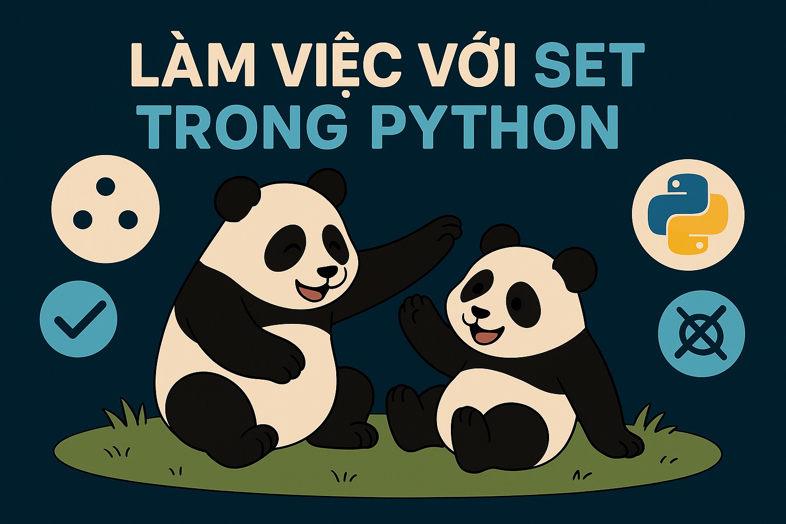 Bài 3.15. Làm việc với set trong Python