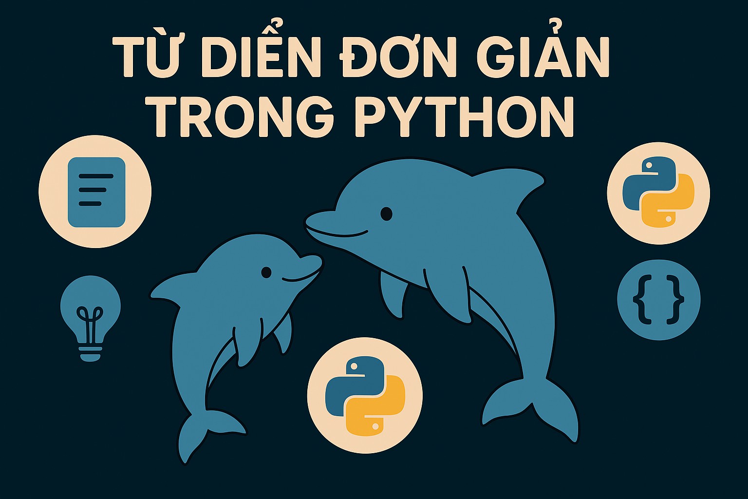 Bài 3.18. Từ điển đơn giản trong Python