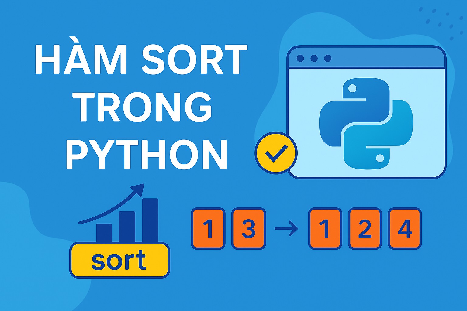 Bài 6.1 - Hàm sort có sẵn của Python