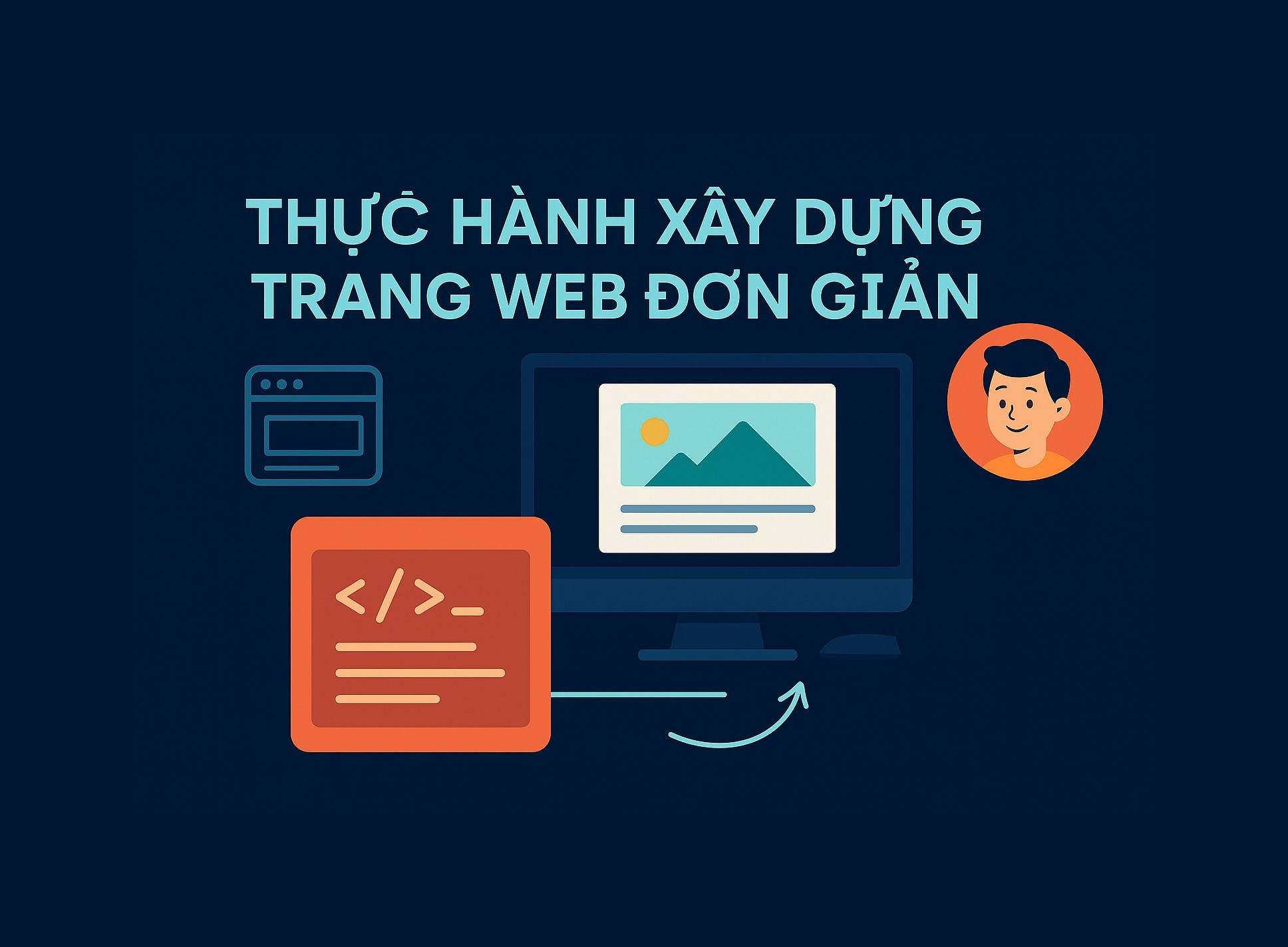 Bài 1.4: Thực hành xây dựng trang web đơn giản với HTML