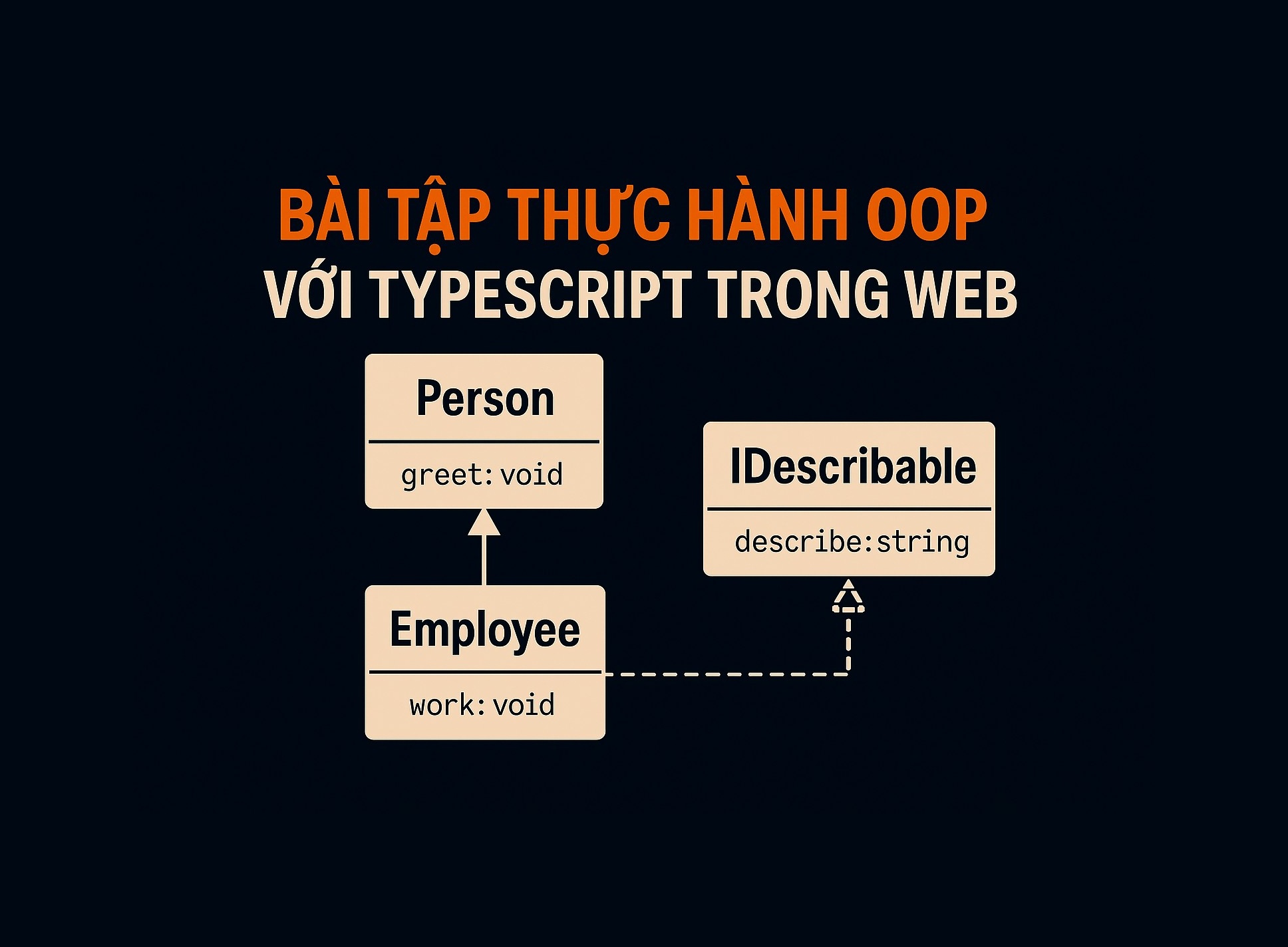Bài 12.5: Bài tập thực hành OOP với TypeScript