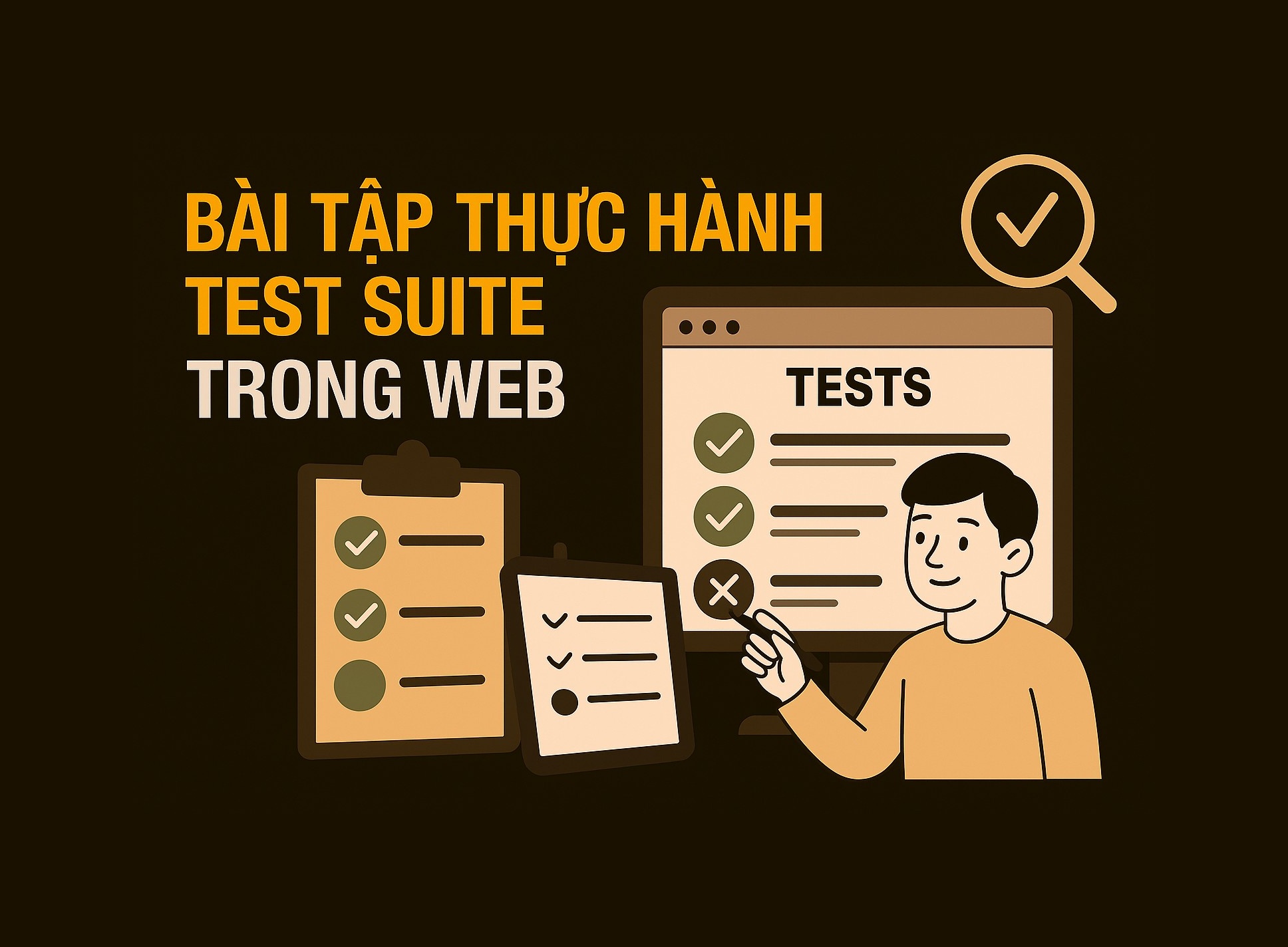 Bài 20.5: Bài tập thực hành test suite