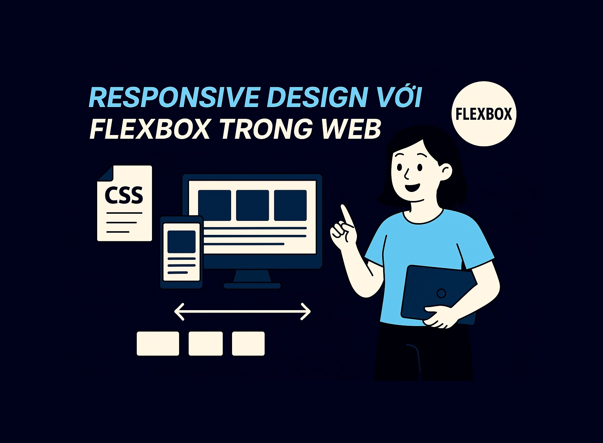 Bài 3.3: Responsive design với Flexbox