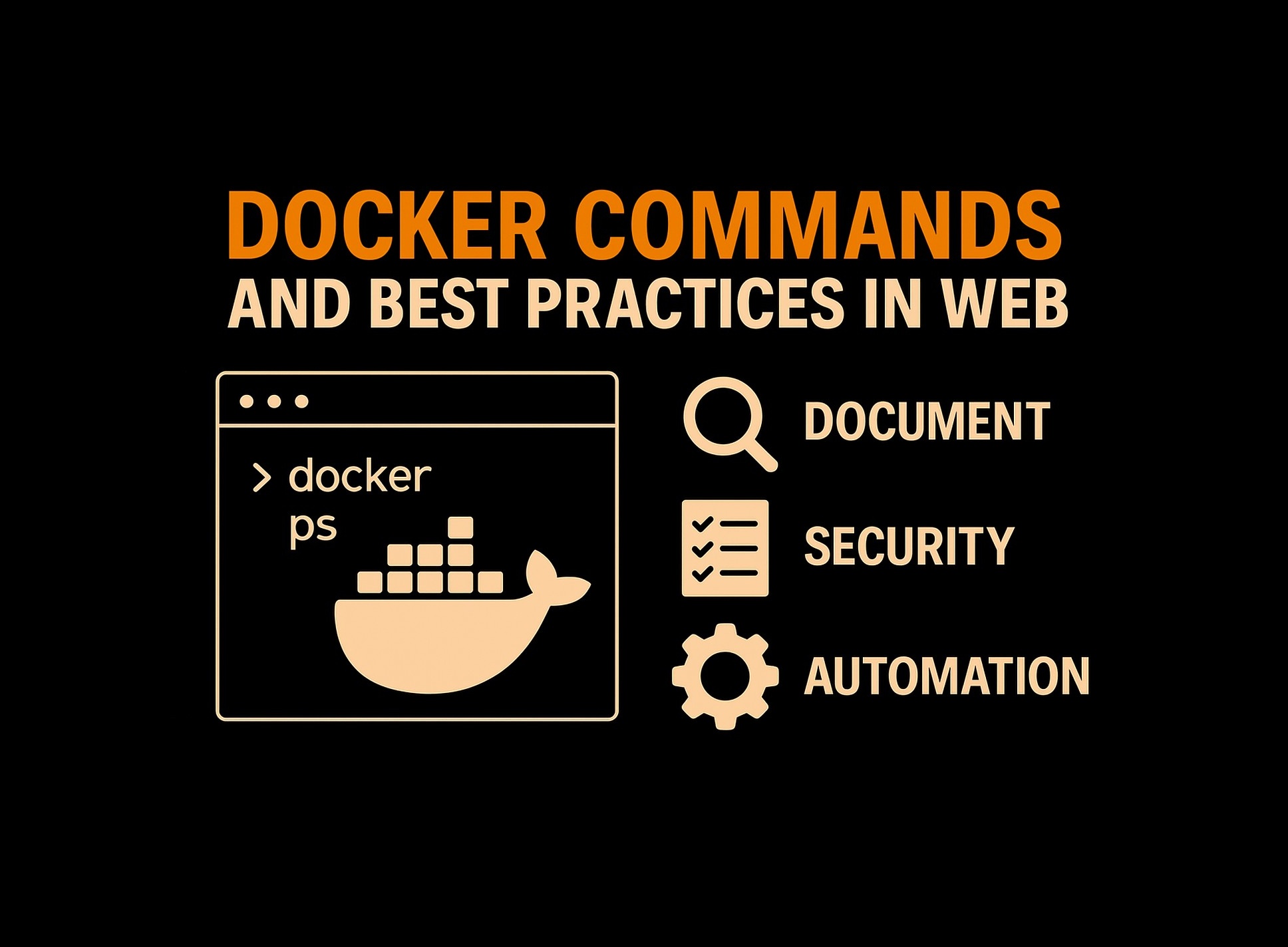 Bài 39.4: Docker commands và best practices
