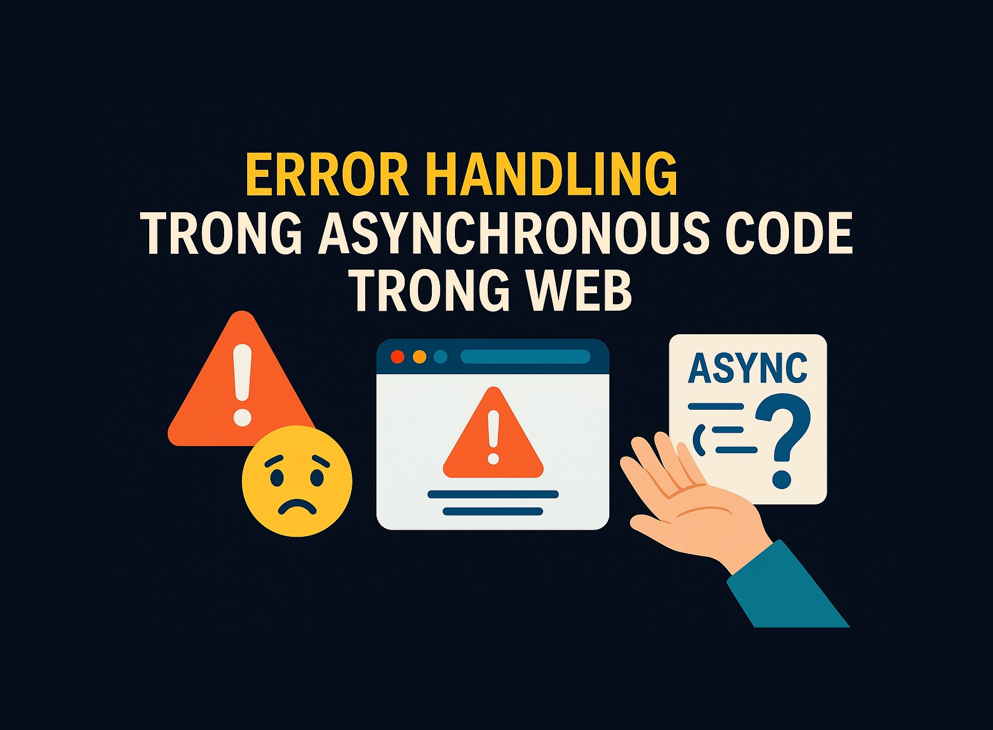 Bài 7.4: Error handling trong asynchronous code trong JS