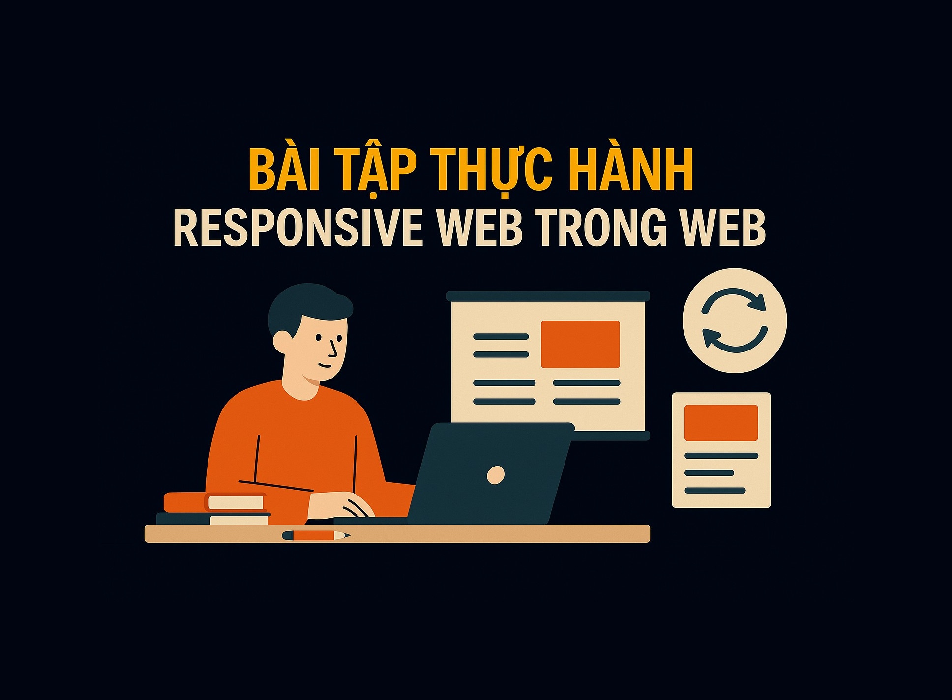 Bài 8.5: Bài tập thực hành responsive web