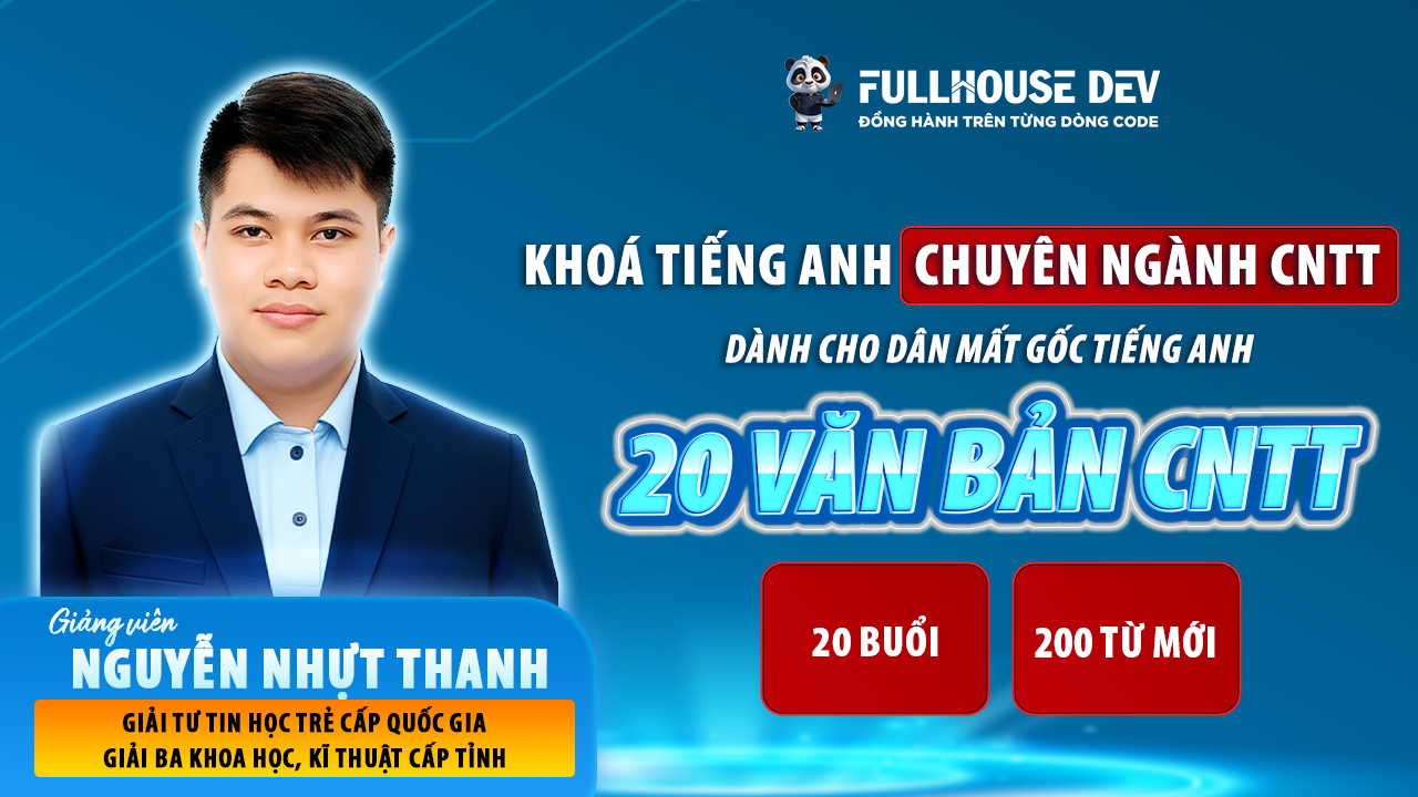 Tiếng Anh Chuyên Ngành IT toàn diện