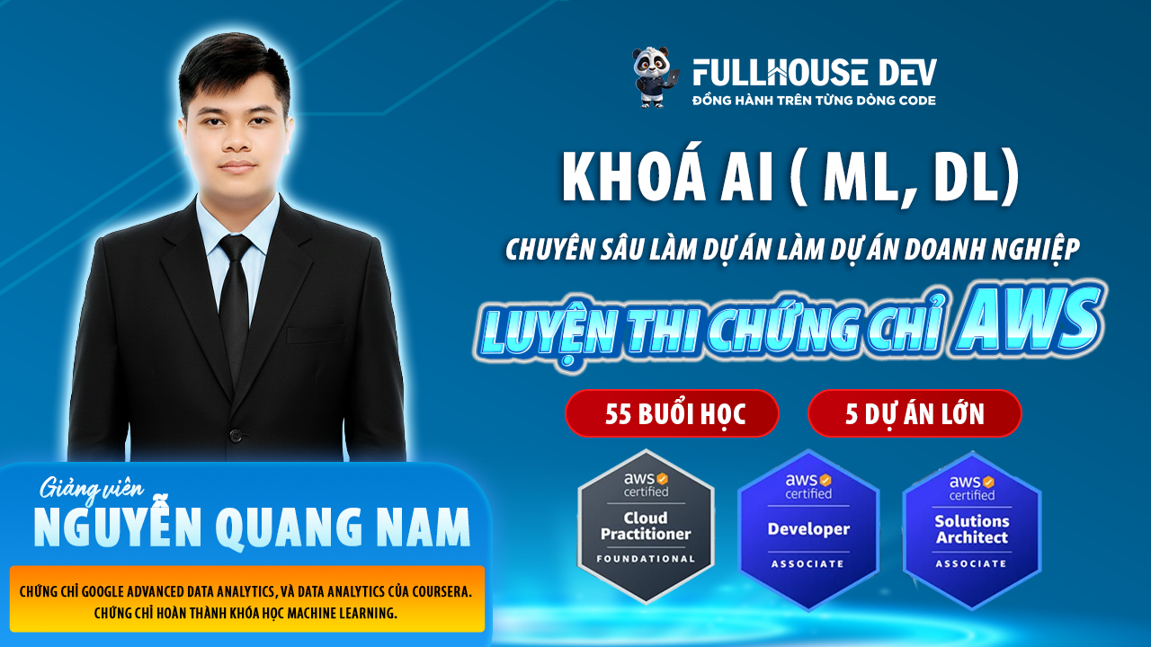 Khóa học Trí tuệ nhân tạo (AI) cho người mới bắt đầu