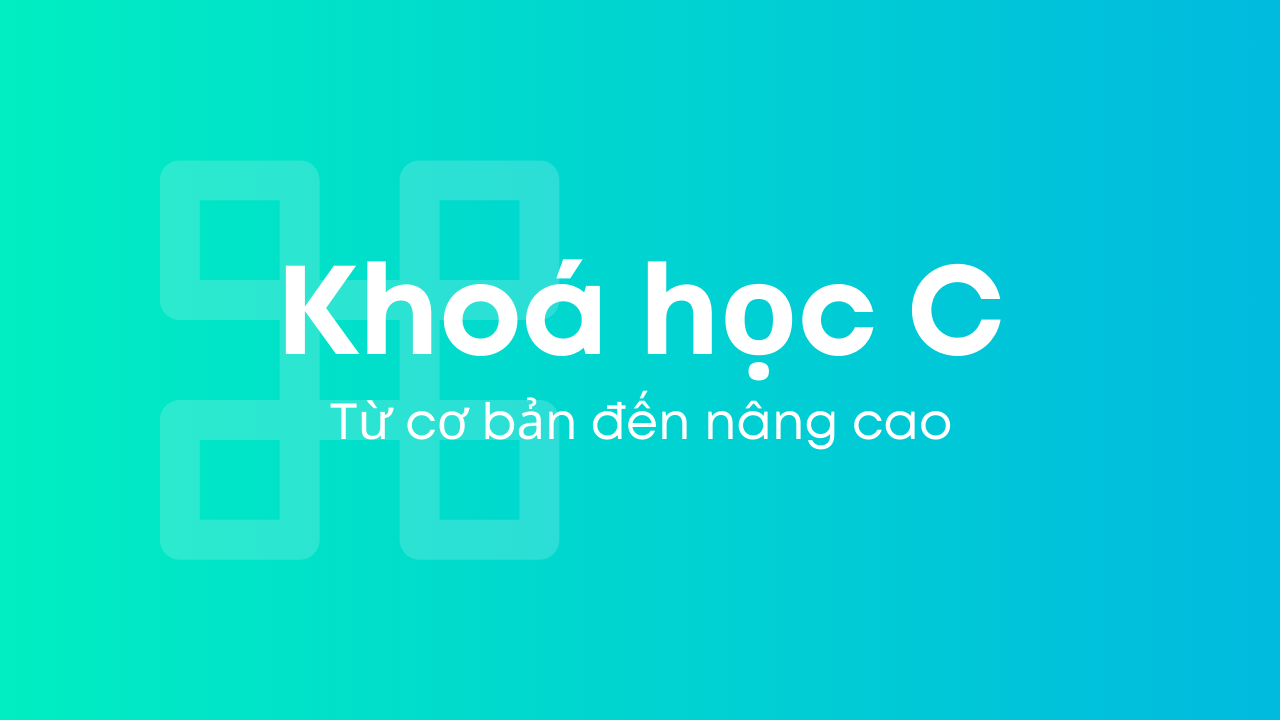 Ảnh bìa khóa học